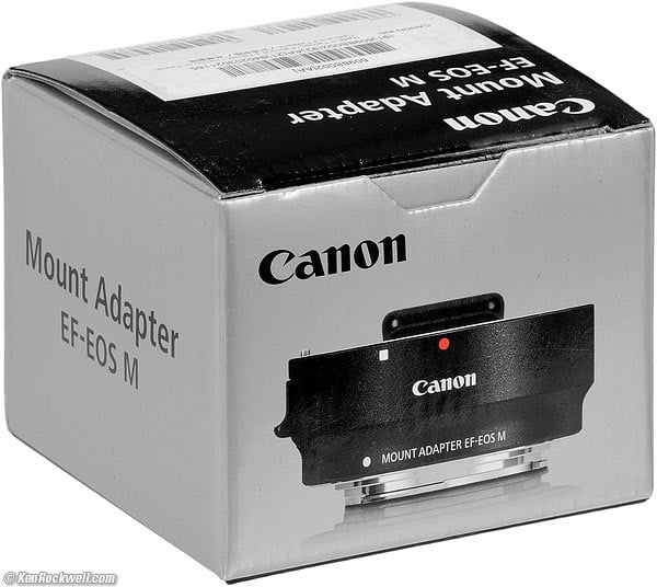 Canon EOS EF-EF-M Adapter Review