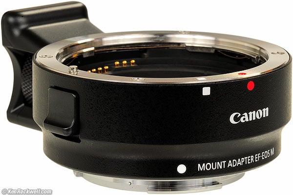 Canon EF EOS-M Mount Adapter Review