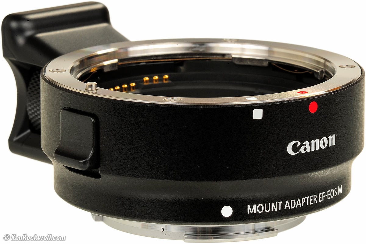 Canon EOS EF-EF-M Adapter Review