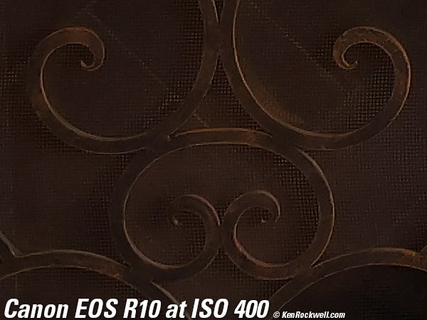 Canon EOS R10 High ISO Performance sample image file