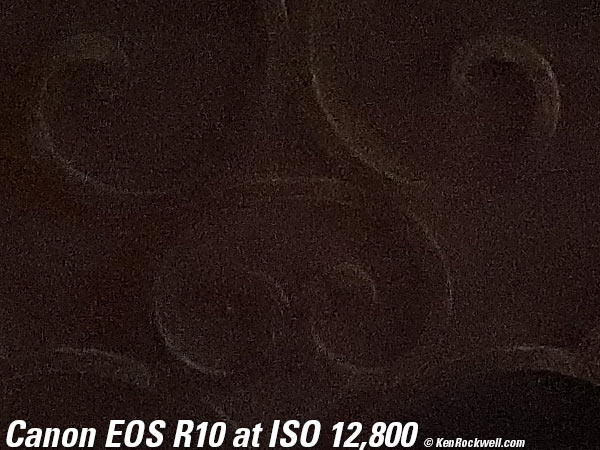 Canon EOS R10 High ISO Performance sample image file