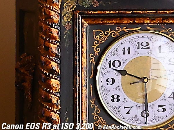 Canon EOS R3 High ISO Performance