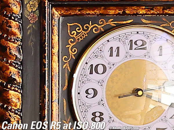 Canon EOS R5 High ISO Sample Image File