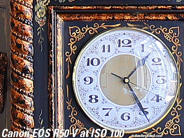 Canon R50V High ISO Sample Image File