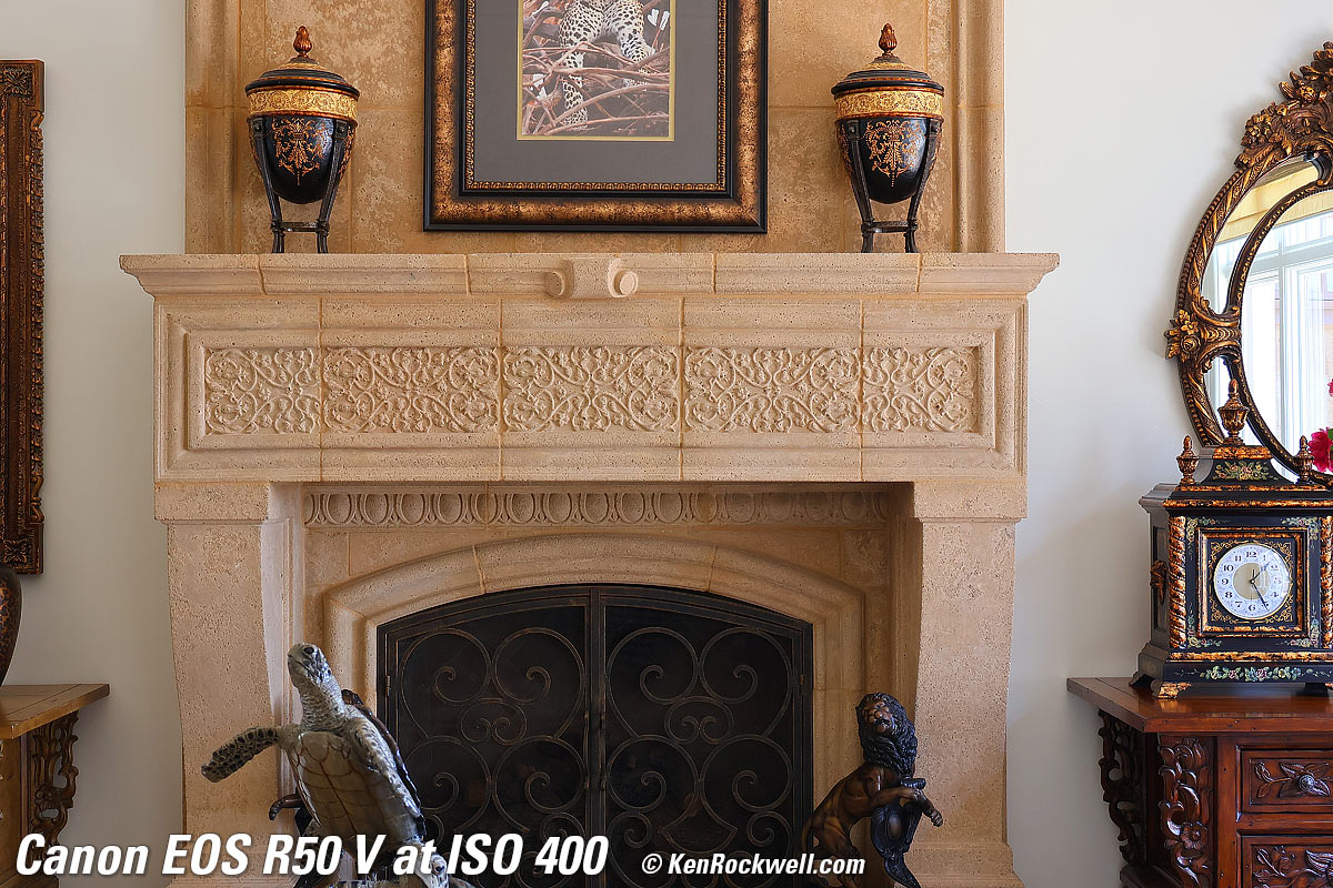 Canon R50V High ISO Sample Image File