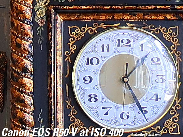 Canon R50V High ISO Sample Image File