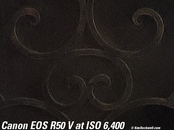 Canon R50V High ISO Sample Image File