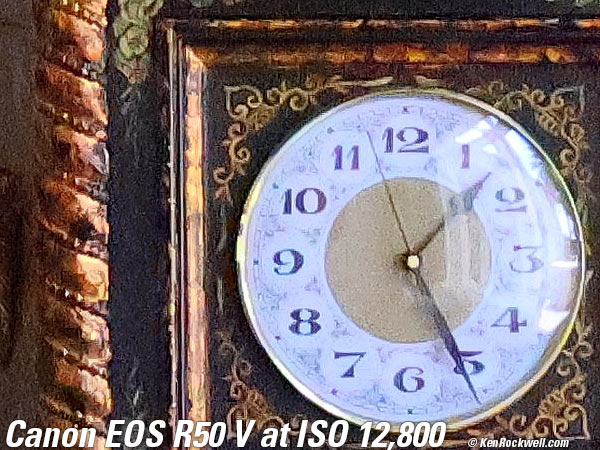 Canon R50V High ISO Sample Image File