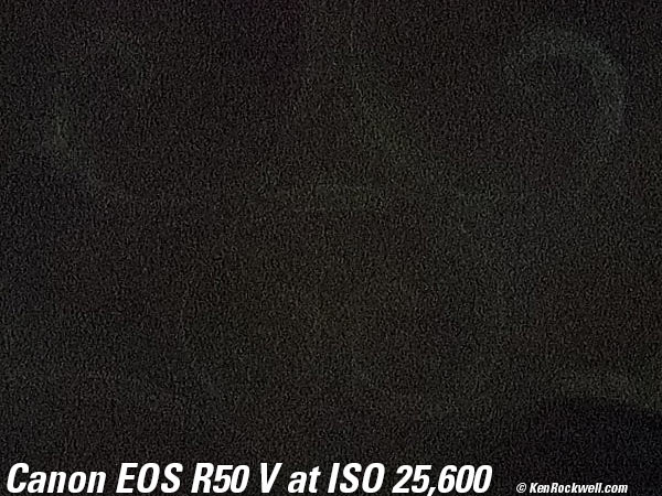 Canon R50V High ISO Sample Image File