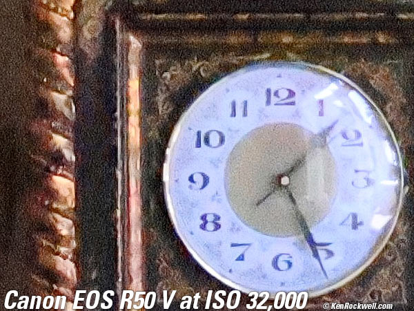Canon R50V High ISO Sample Image File