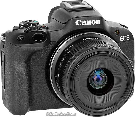 Canon R50 EOS Mirrorless Camera (R50 Camera Body MFR # 5811C002) B&H Photo