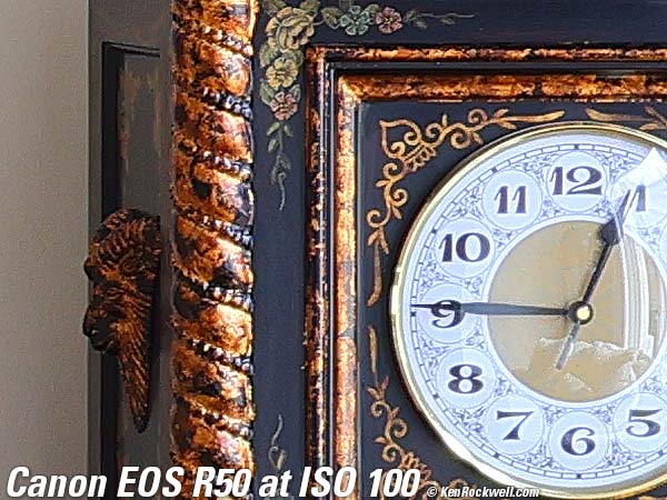 Canon EOS R50 High ISO Sample Image File