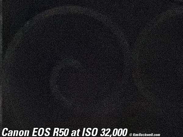 Canon EOS R50 High ISO Sample Image File