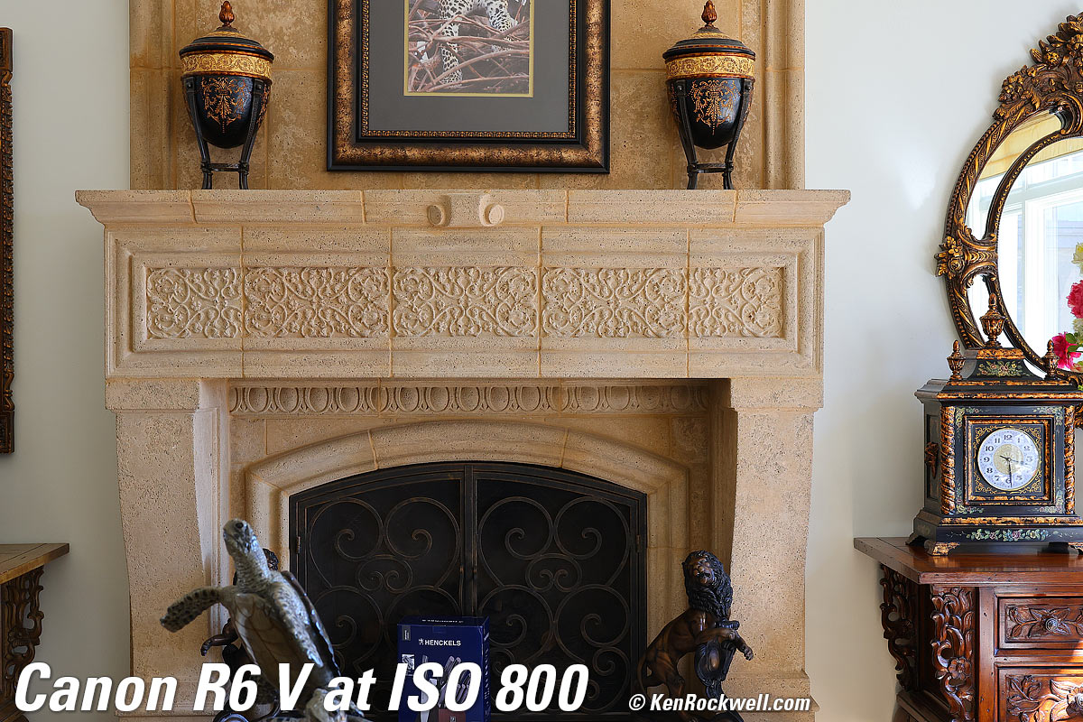 Canon R6 V High ISO Sample Image