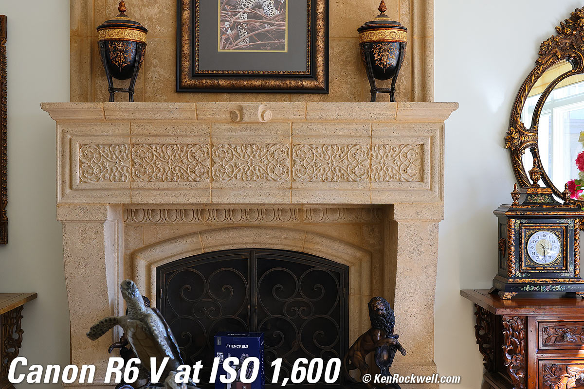 Canon R6 V High ISO Sample Image
