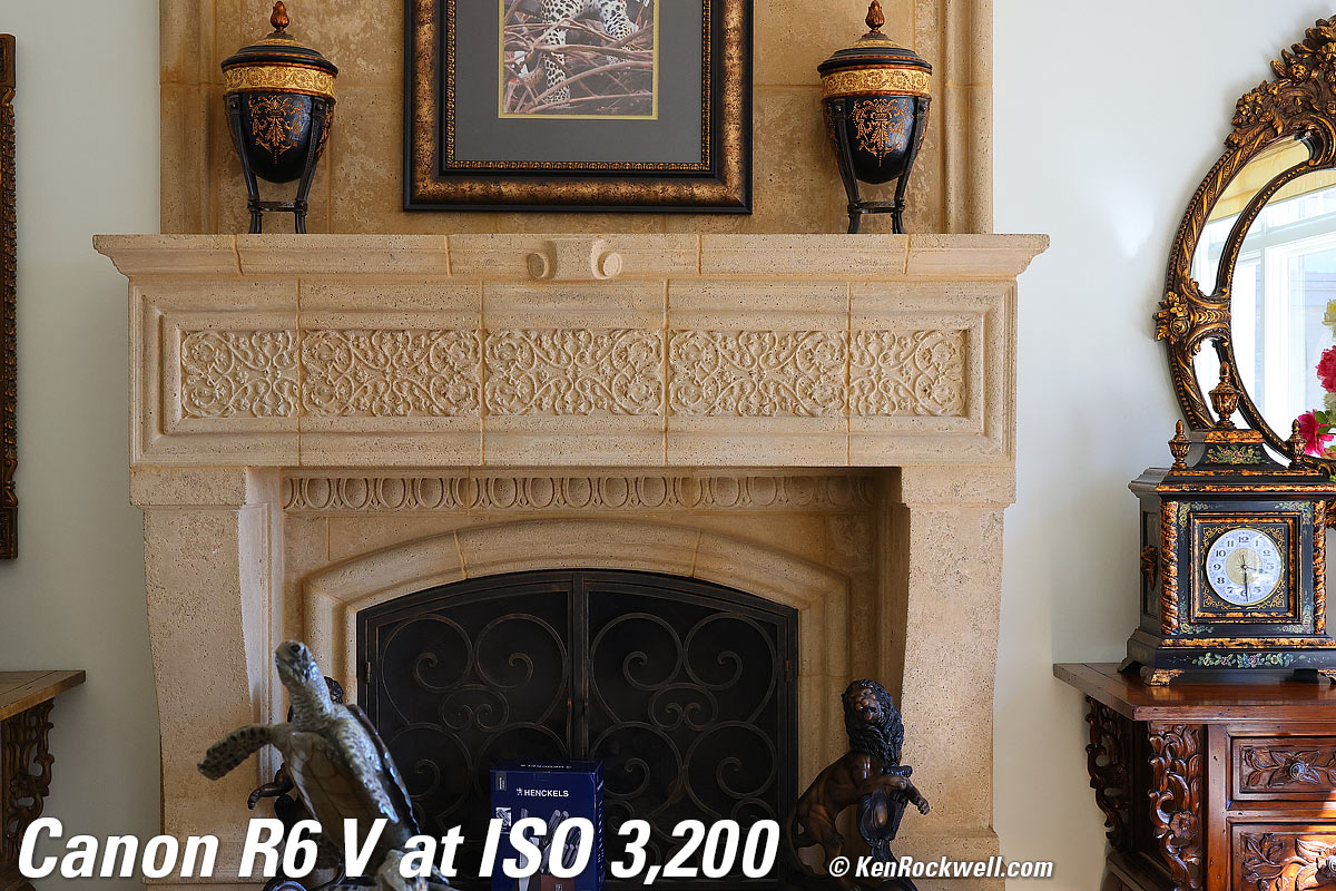 Canon R6 V High ISO Sample Image