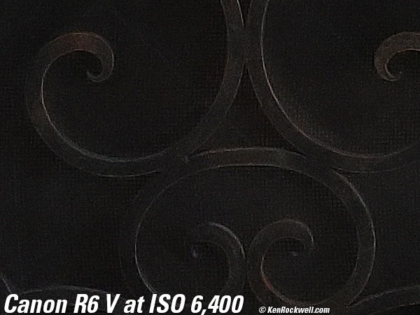 Canon R6 V High ISO Sample Image