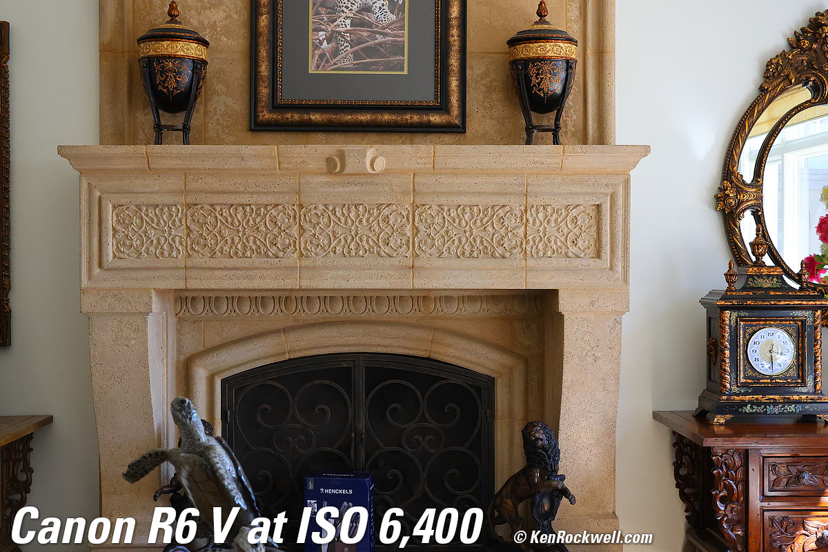 Canon R6 V High ISO Sample Image