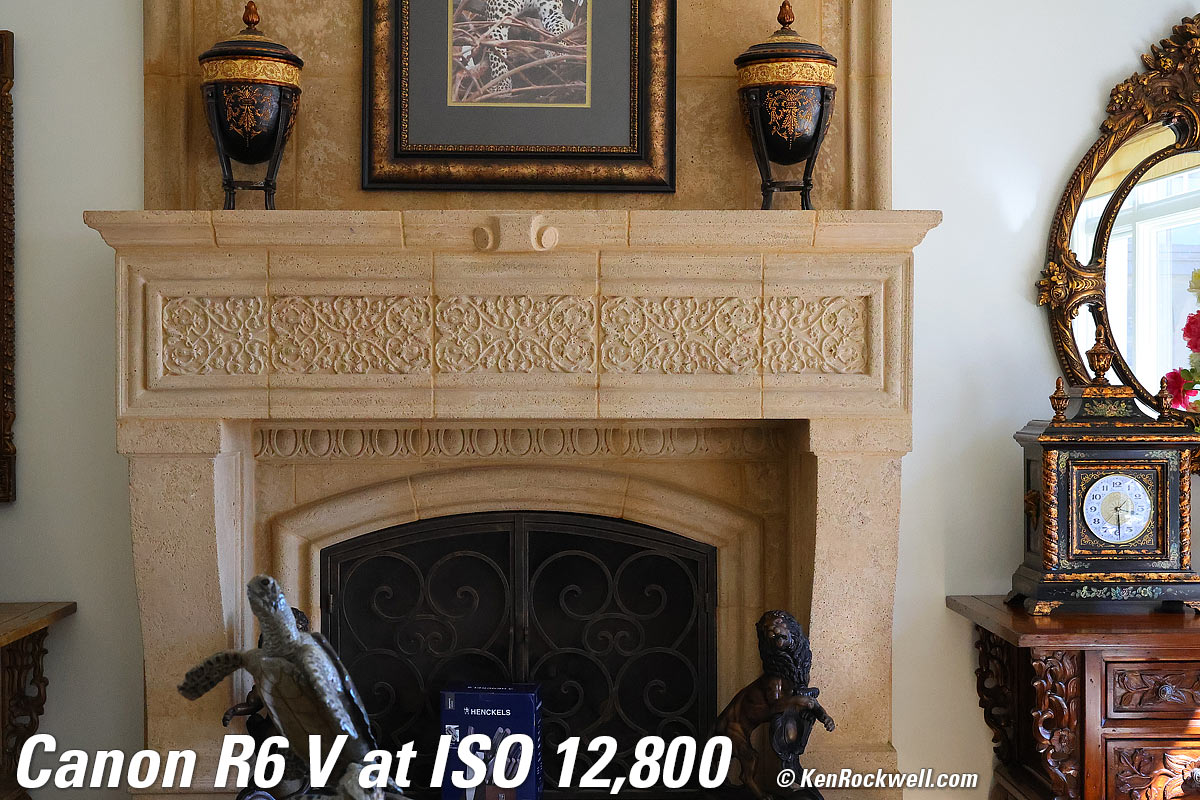 Canon R6 V High ISO Sample Image