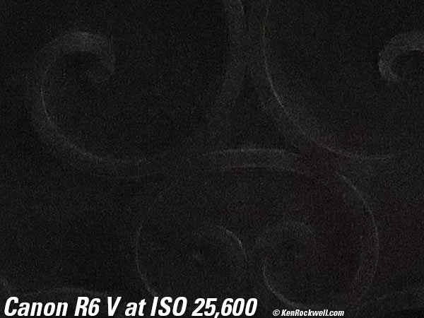 Canon R6 V High ISO Sample Image
