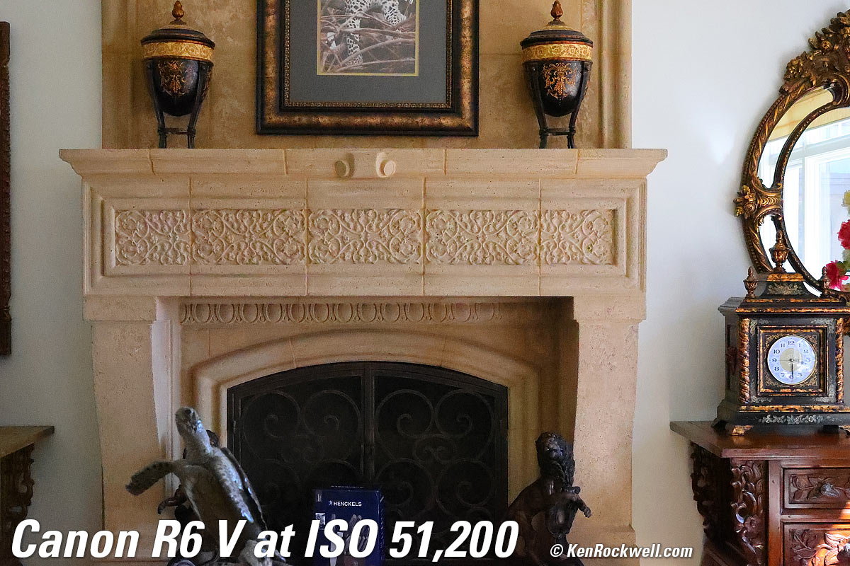Canon R6 V High ISO Sample Image