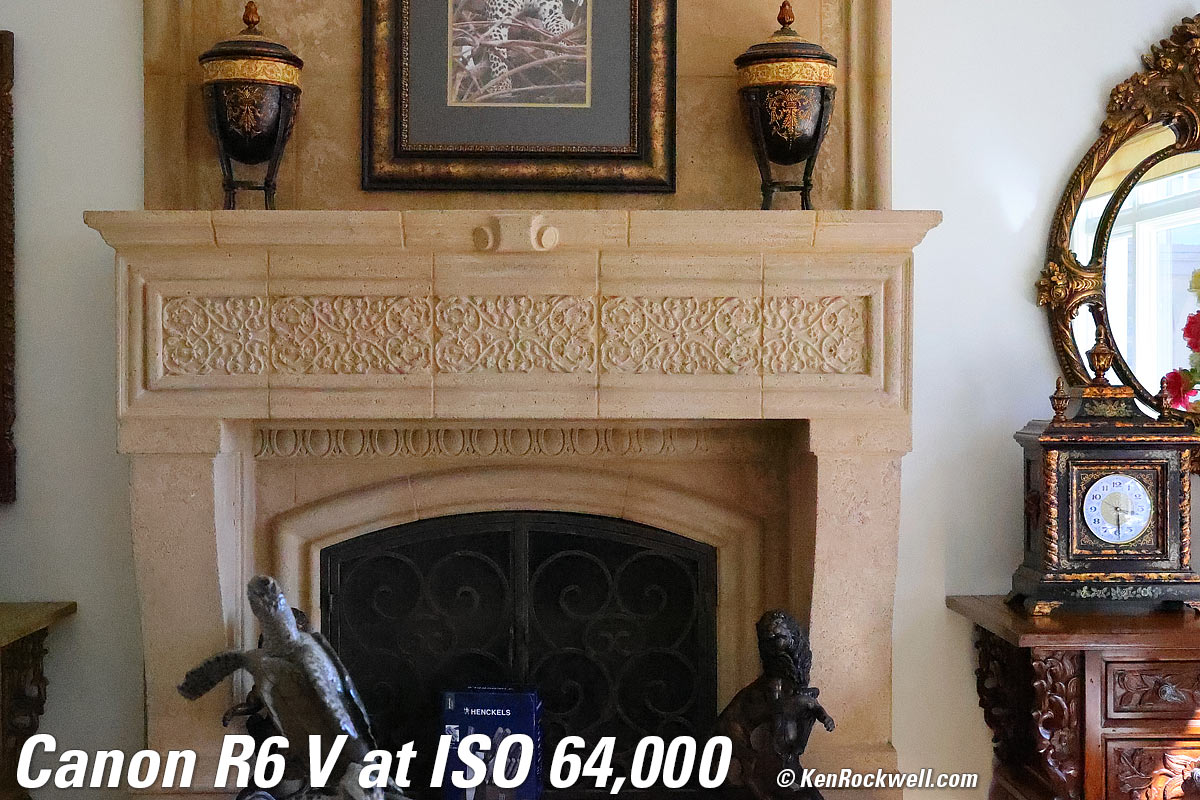 Canon R6 V High ISO Sample Image