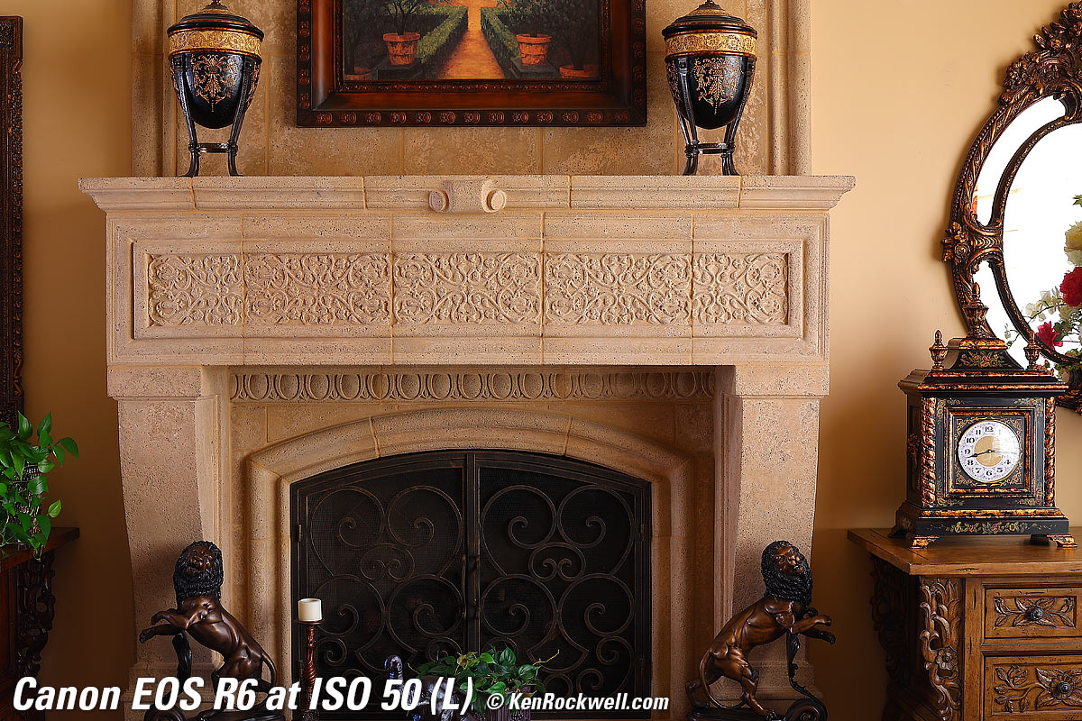 Canon EOS R6 ISO 50 Sample Image File