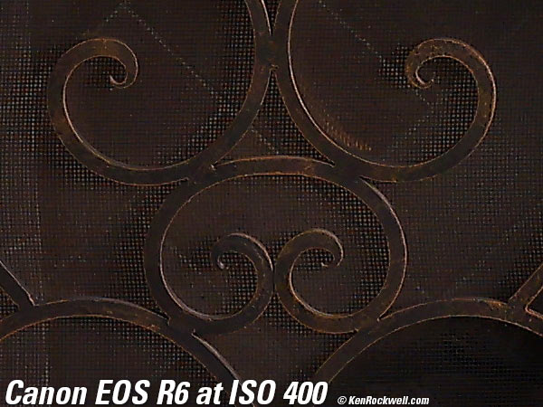 Canon EOS R6 High ISO Sample Image File
