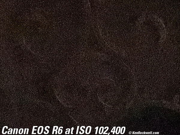 Canon EOS R6 High ISO Sample Image File