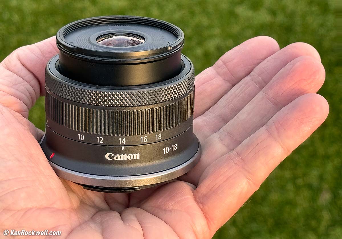 極美品 Canon RF-S 10-18mm IS STM レンズフード付