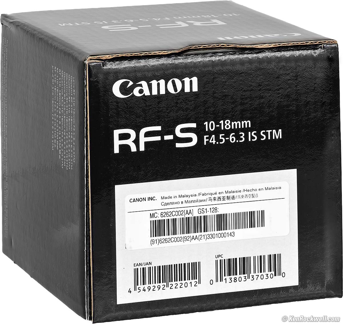 Canon RF-S 10-18mm IS STM Review & Sample Image Files by Ken