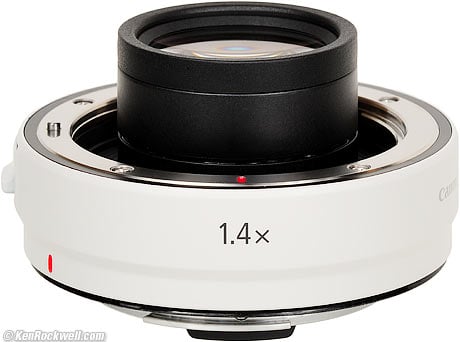 Canon RF 1.4x extender teleconverter