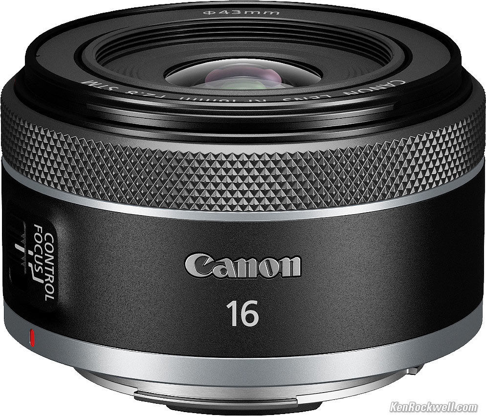 Canon RF 16mm f/2.8