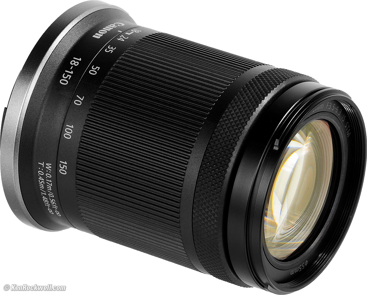 Canon RF-s 18-150mm IS STM Review & Sample Images by Ken Rockwell