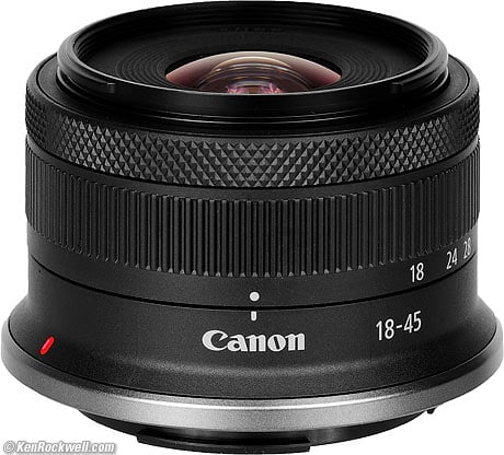 Canon RF-s 18-45mm IS STM
