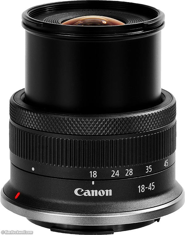 Canon RF-s 18-45mm IS STM Review & Sample Images by Ken Rockwell