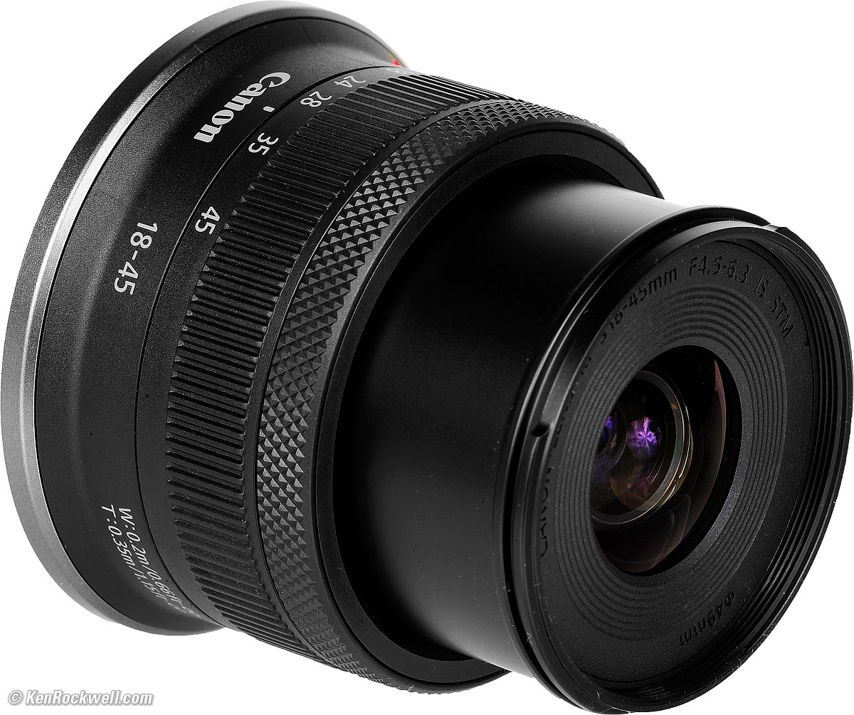 Canon RF-s 18-45mm IS STM Review & Sample Images by Ken Rockwell