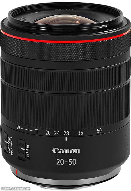 Canon RF 20-50mm f/4L IS USM PZ