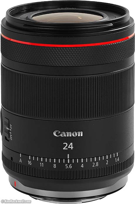 Canon RF 24mm f/1.4L VCM