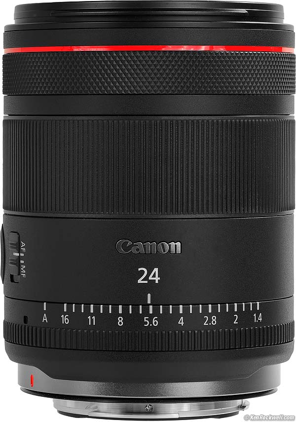 Canon RF 24mm f/1.4L VCM Review by Ken Rockwell