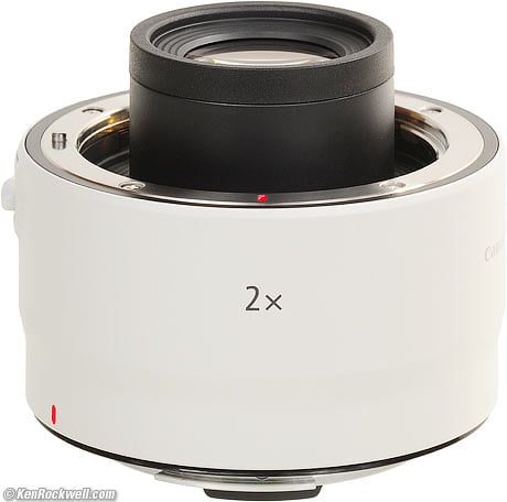 Canon RF 2x extender teleconverter