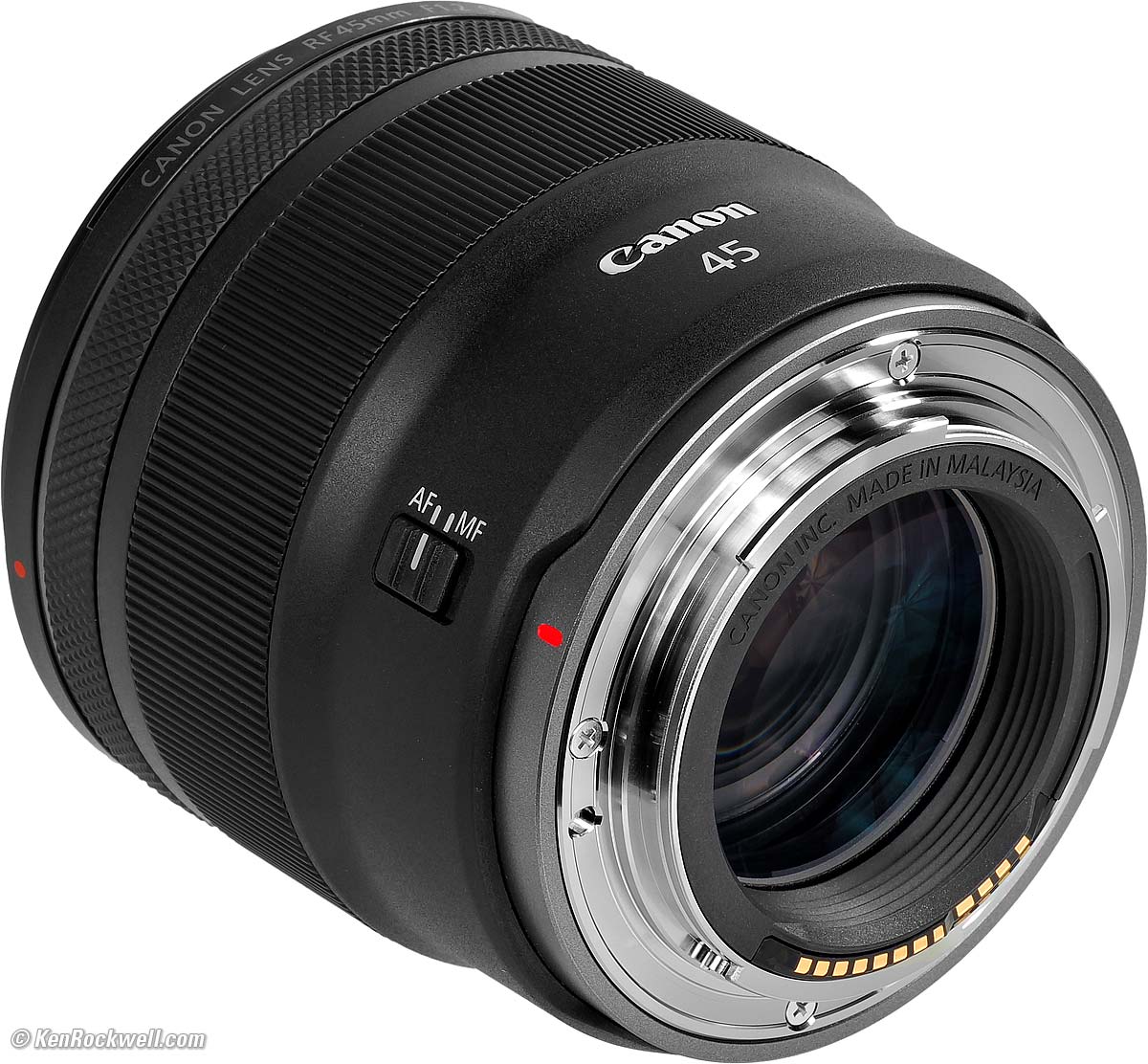 Canon RF 45mm f/1.2 STM Review by Ken Rockwell