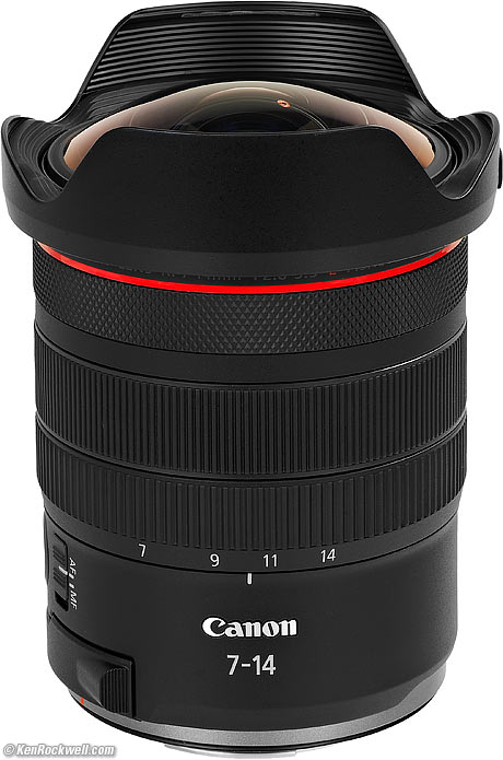 Canon 7-14mm f/2.8-3.5L Fisheye STM