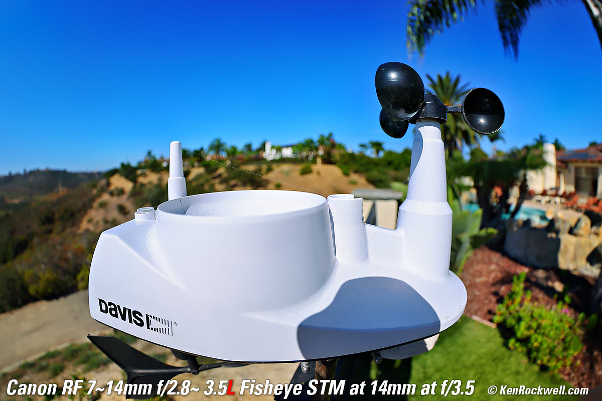 Canon RF 7-14mm Fisheye Bokeh