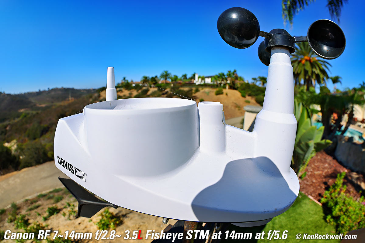 Canon RF 7-14mm Fisheye Bokeh