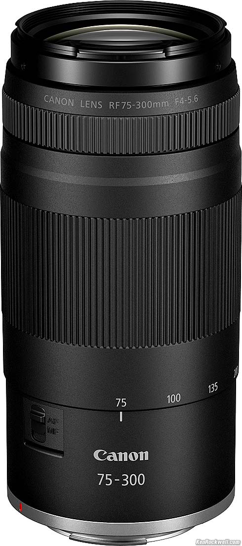 Canon RF 75-300mm Review by Ken Rockwell