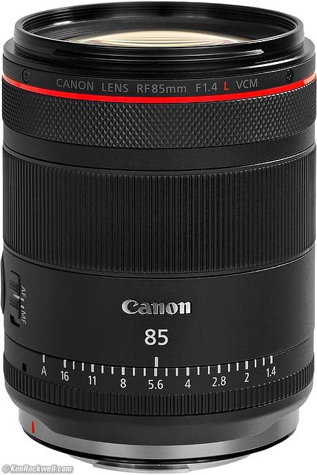 Canon RF 85mm f/1.4L VCM