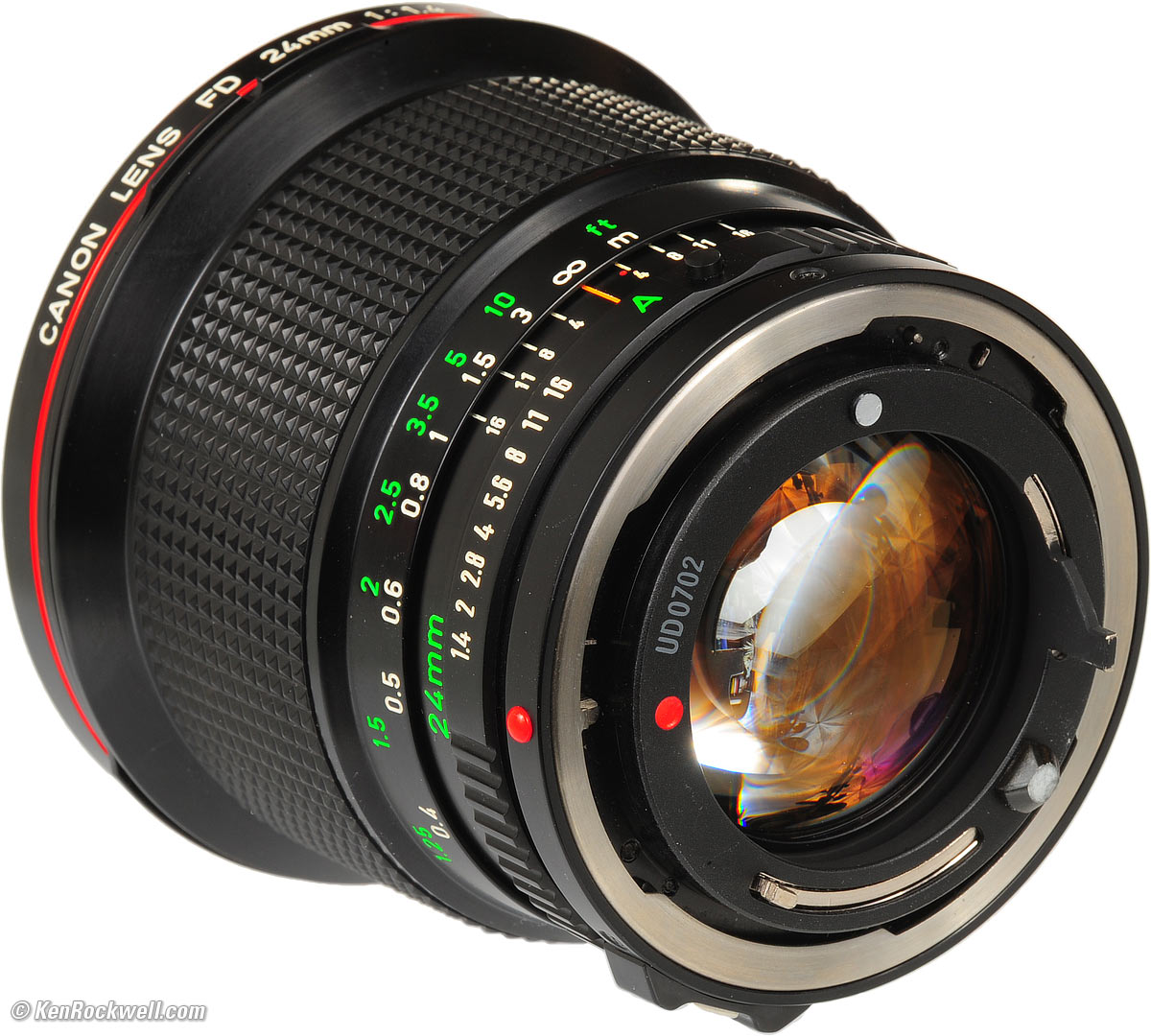 カメラ レンズ(ズーム) Canon FD 24mm f/1.4 L