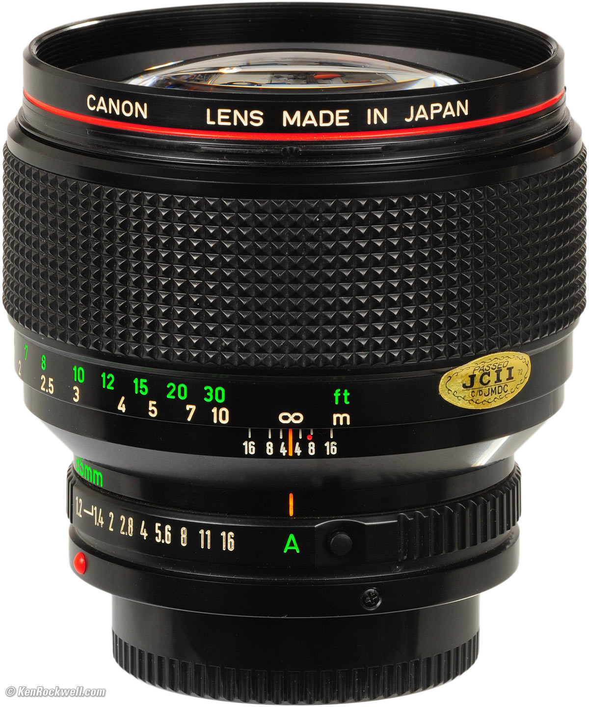 カメラ レンズ(単焦点) Canon FD 85mm f/1.2 L Review