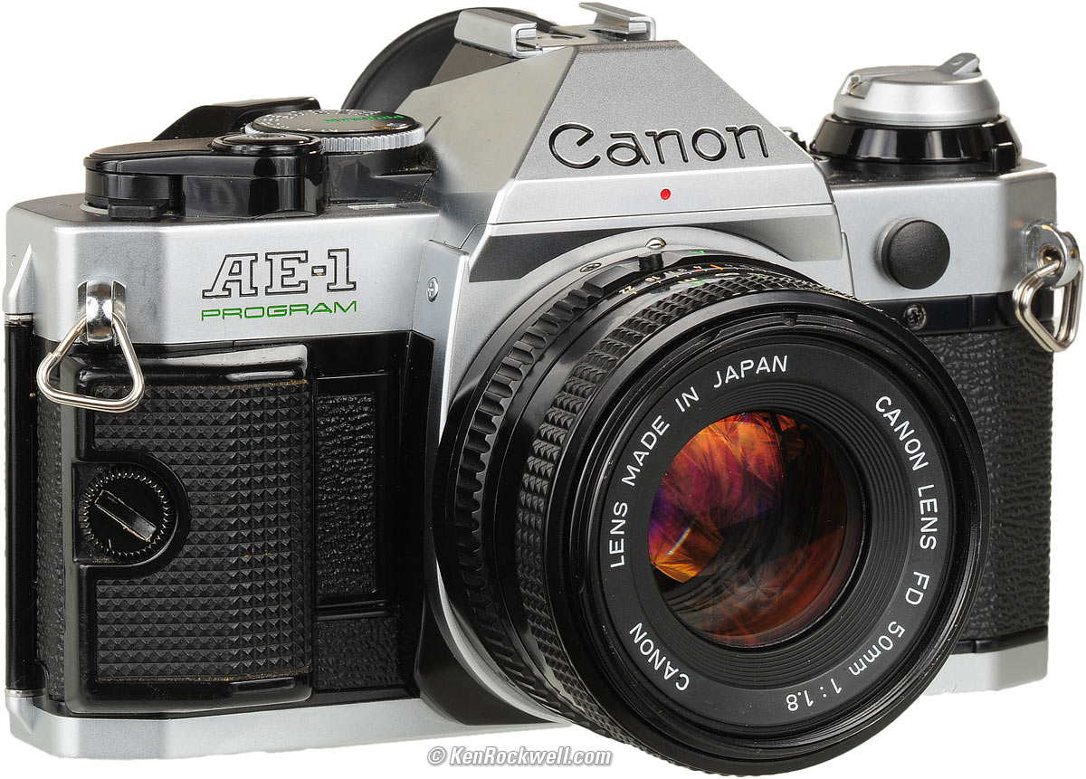 Canon FD AE-1 Program Camera Dealers brochure booklet 